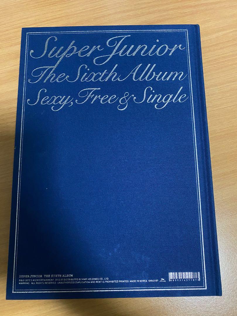 Super Junior Sexy, Free and Single Album, Hobbies & Toys