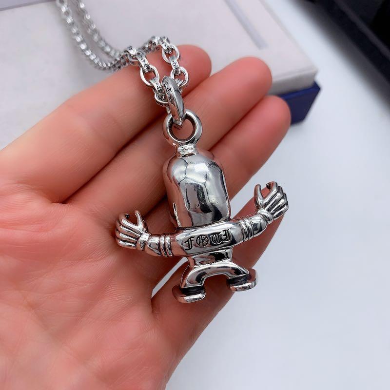 chrome hearts 925 Silver skull skeleton 