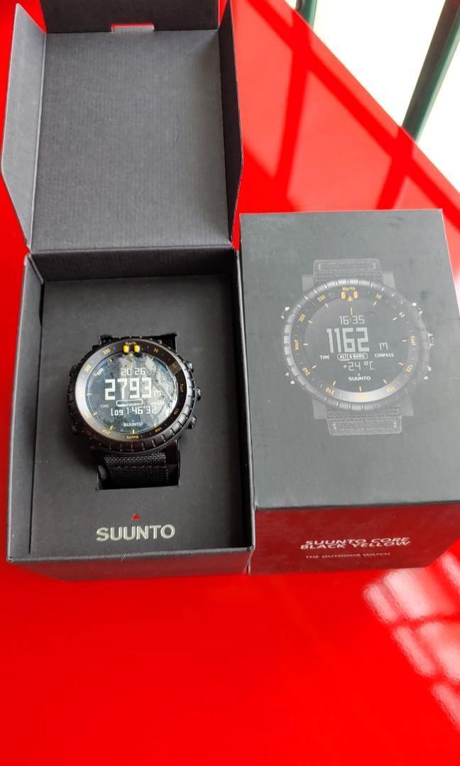 Ss050276000 suunto core discount black yellow tx