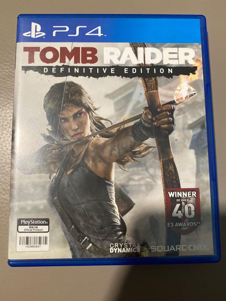 Tomb Raider Definitive Edition Ps4 Toys Games Video Gaming Video Games On Carousell