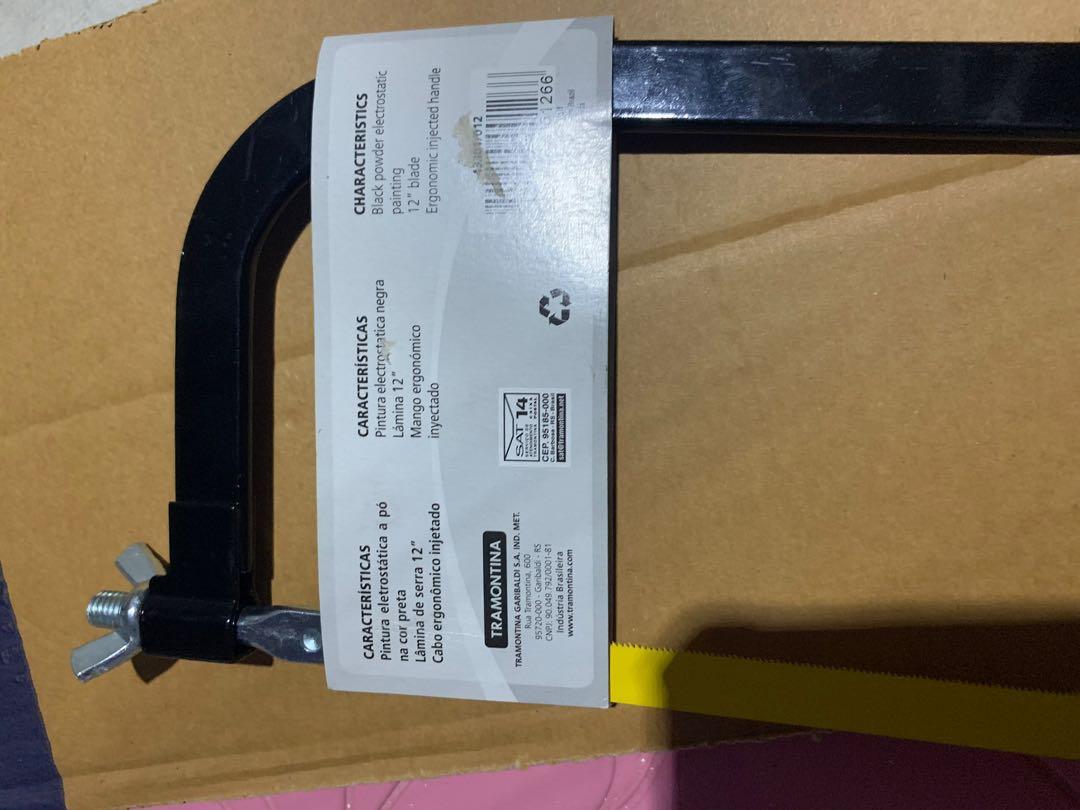 tramontina hacksaw (Category: Spice & Seasoning) located in Manila. Submitted by simplyameerah (Listing ID 1013359020, Image 3). Description: original tramontina hacksaw.