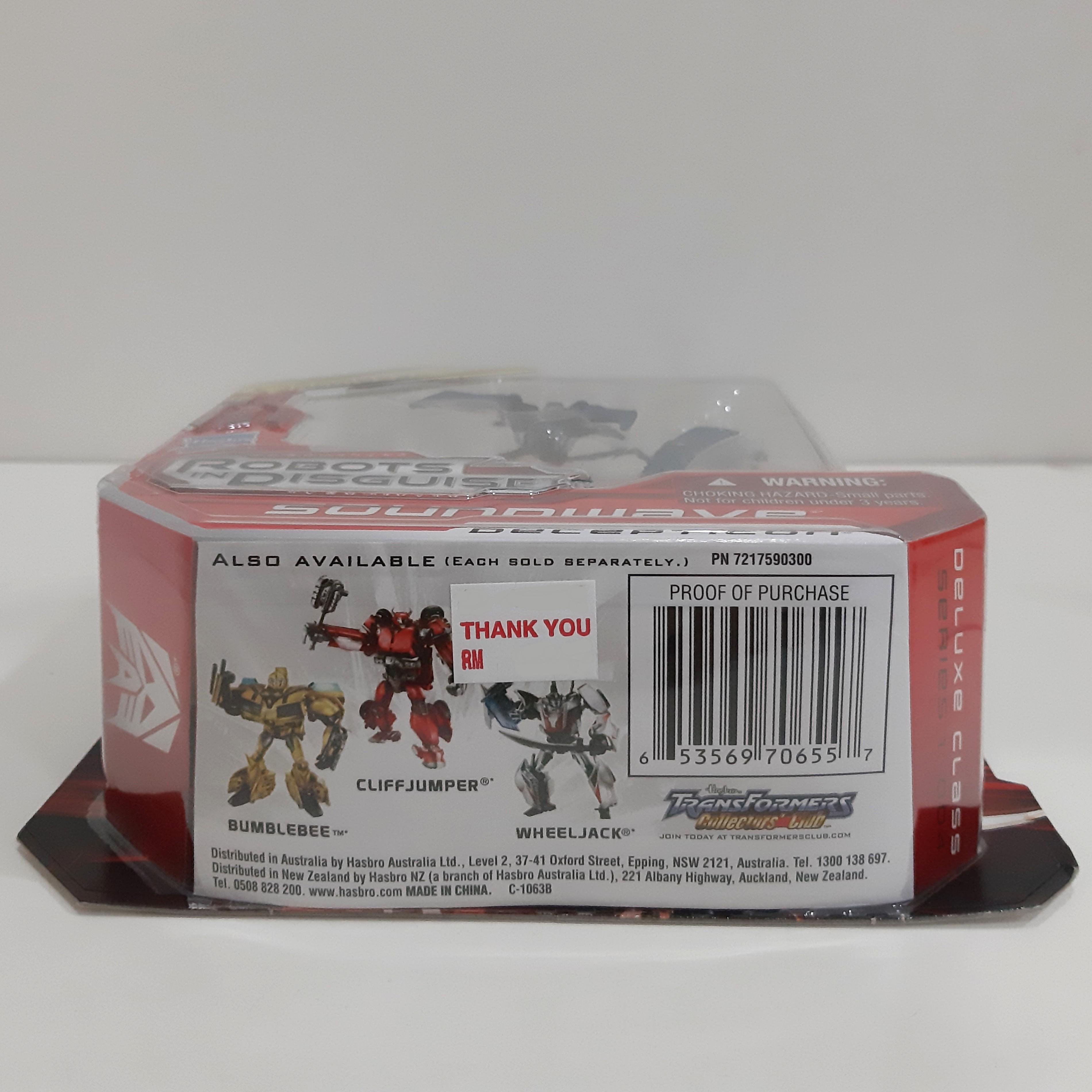 Transformers Soundwave RID (Robots in Disguise) Decepticon Hasbro ...