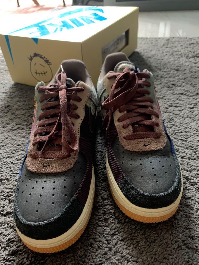 Travis Scott Air Force 1 Fossil Men s Fashion Footwear Sneakers