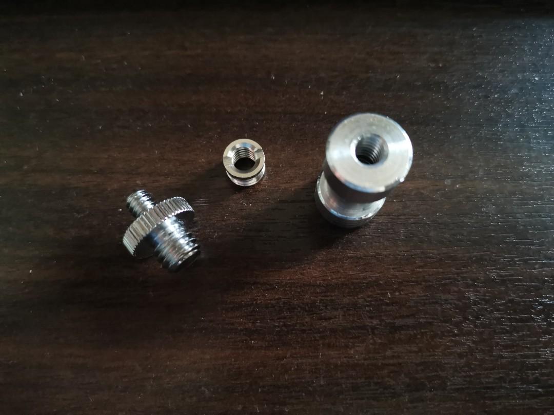 Tripod Screws Size Converter 1/4" 3/8", Photography, Photography