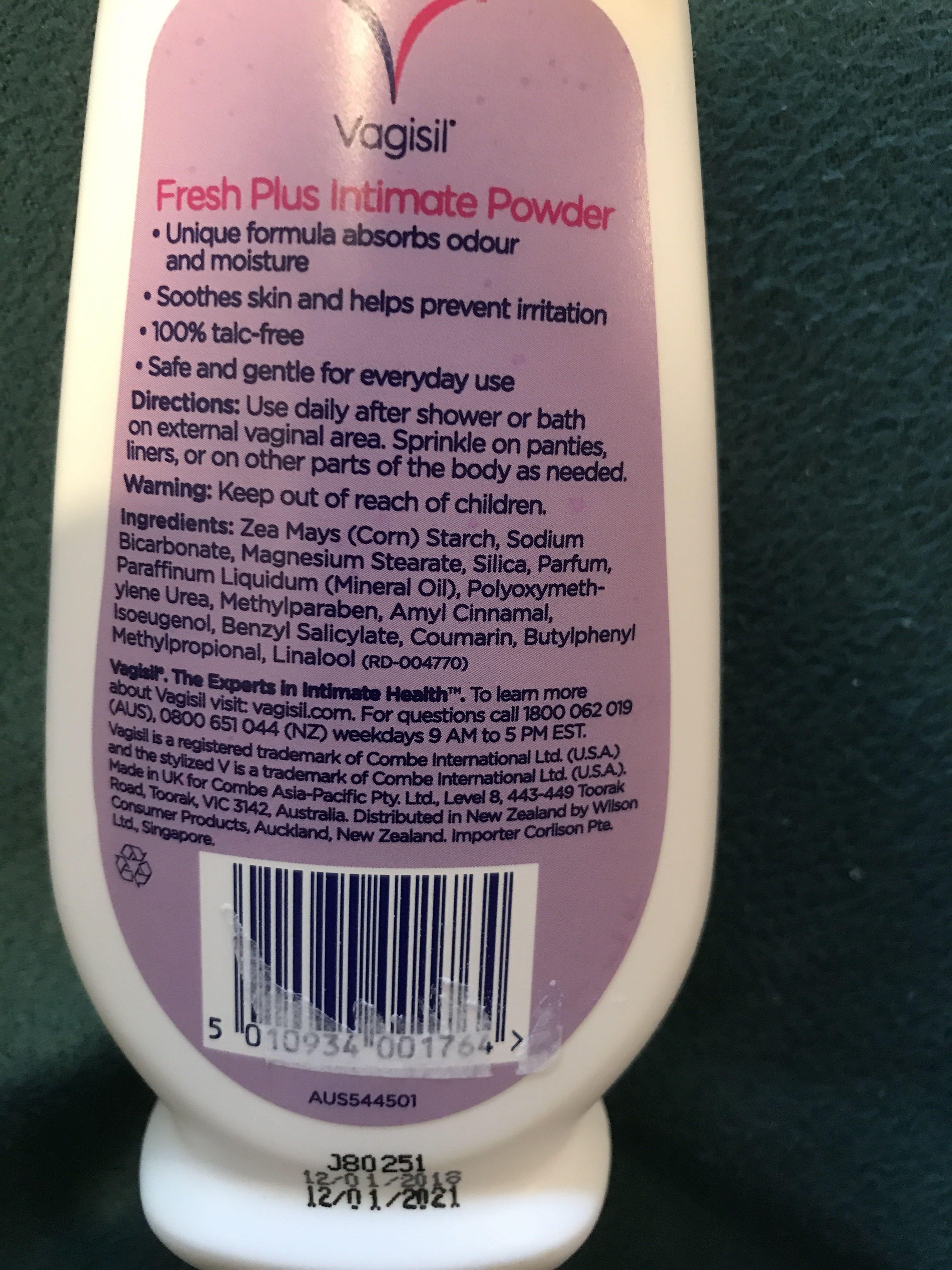 Vagisil Intimate Powder, Health & Beauty, Face & Skin Care on Carousell