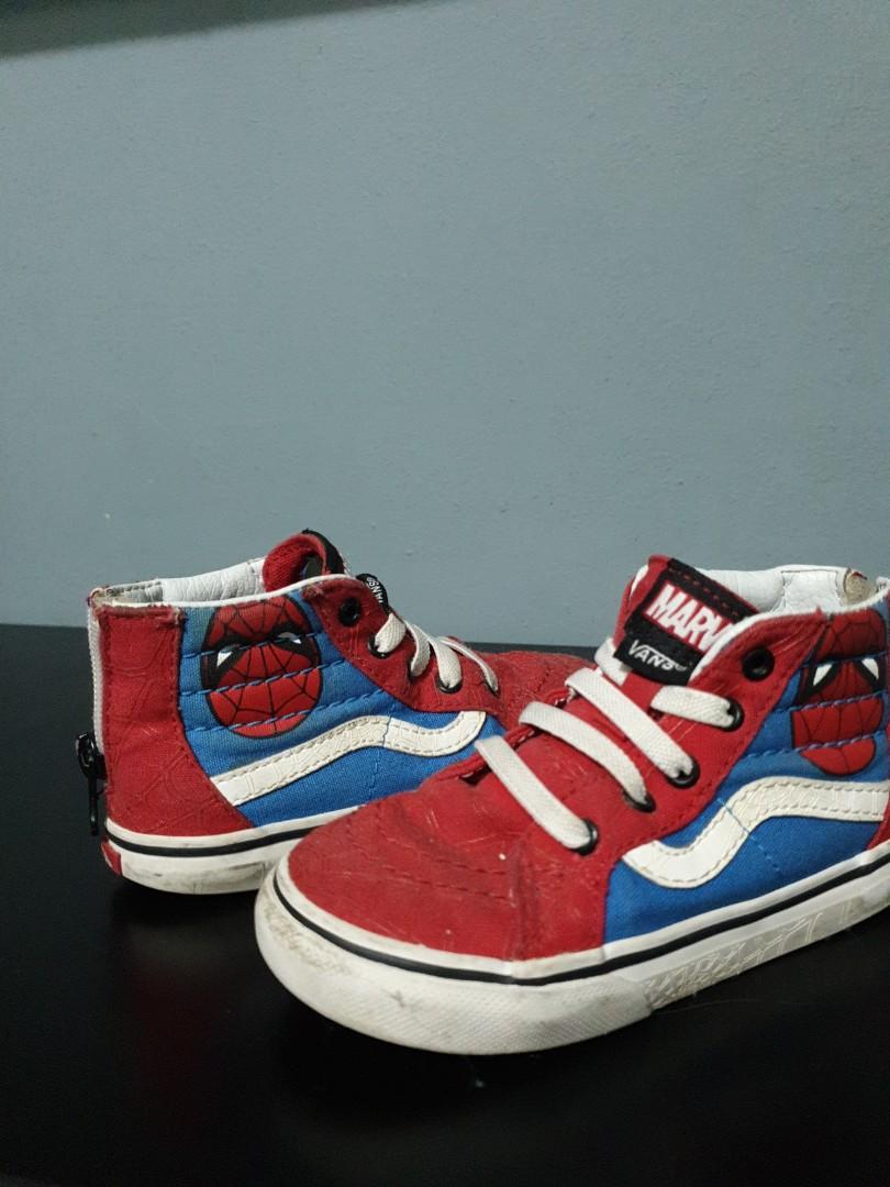 vans spiderman shoes