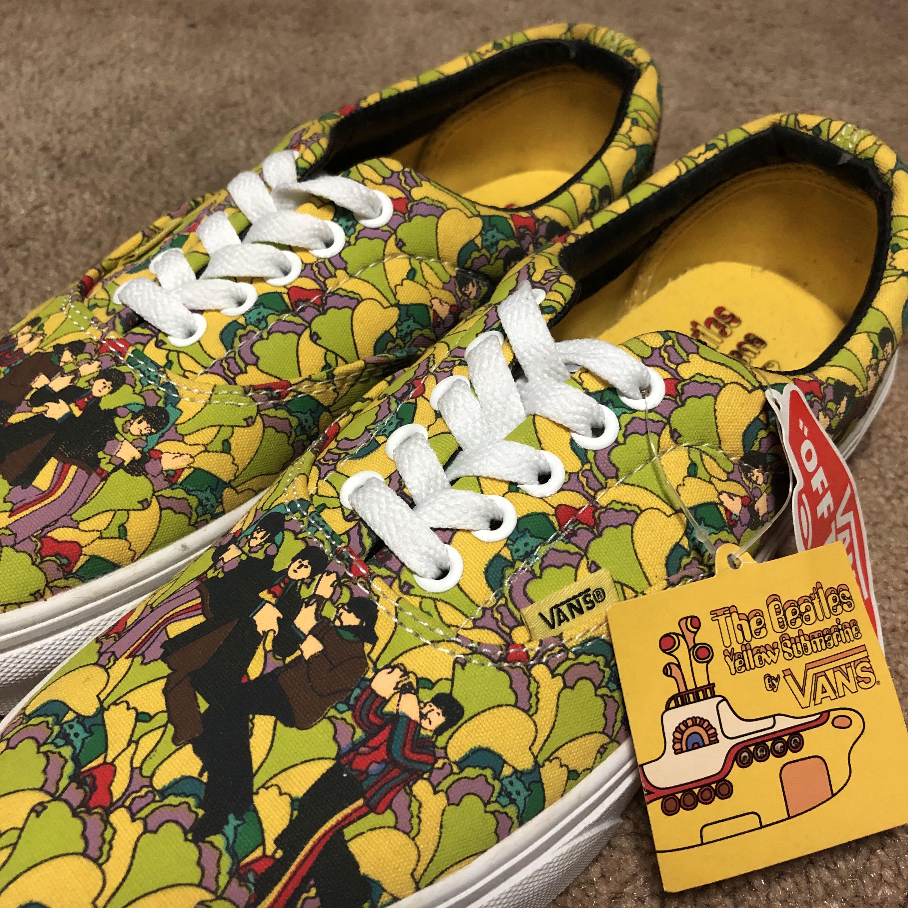 Vans x The Beatles Yellow Submarine Deadstock Men s Fashion