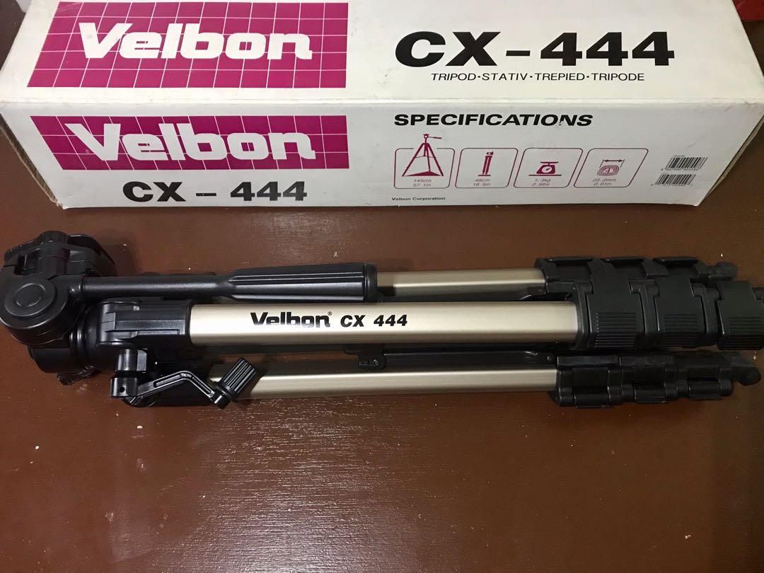 Velbon CX 444 Tripod, Photography, Photography Accessories, Tripods