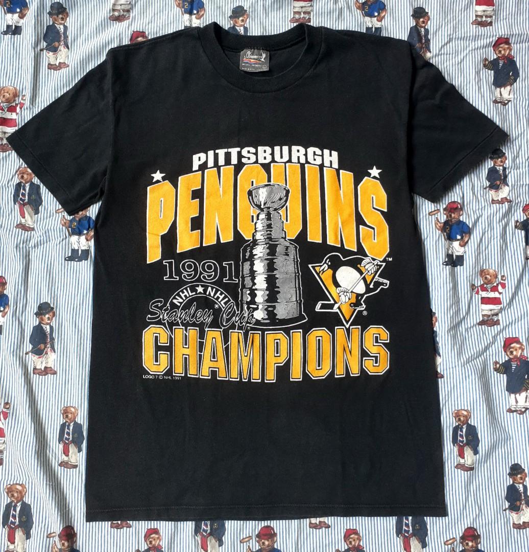 Vintage 1991 NHL Pittsburgh Penguins T-shirt Made in USA
