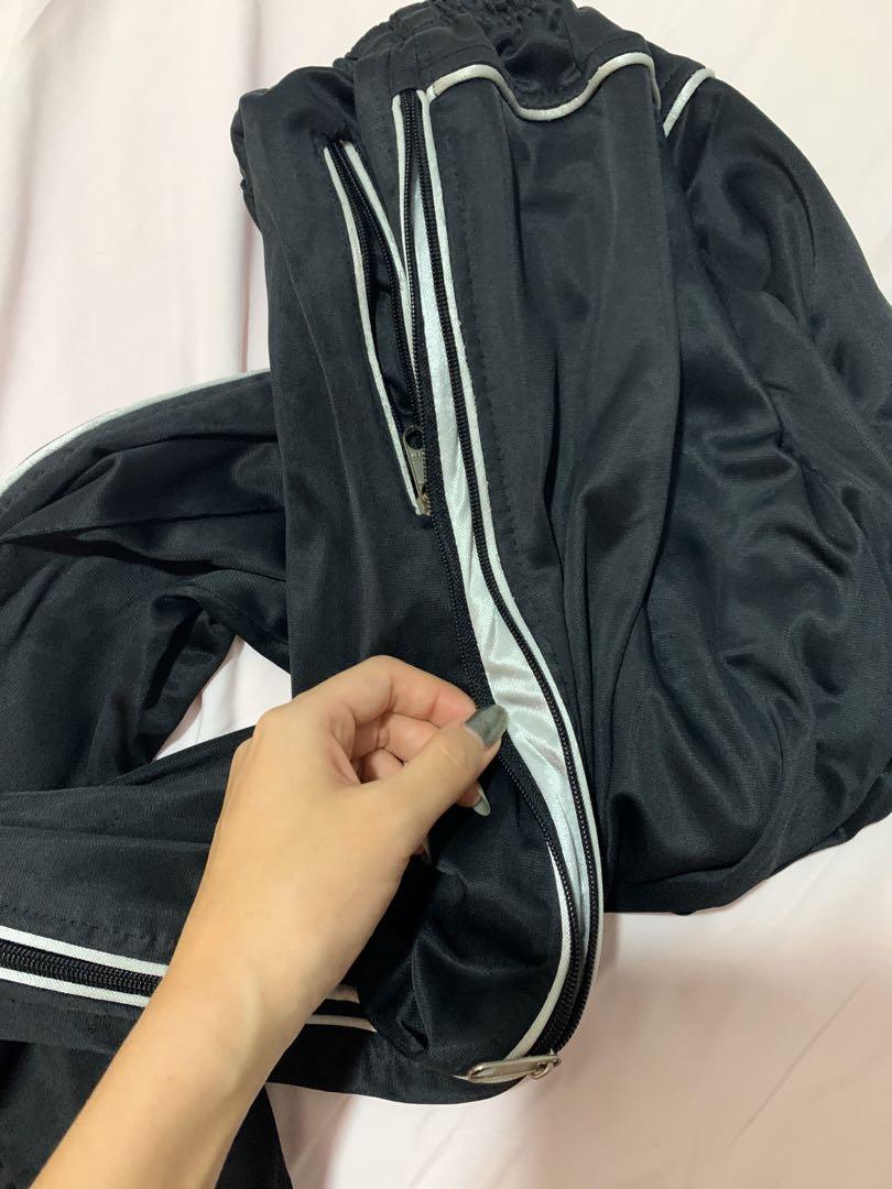 Vintage Nike Satin Side Zip Sweat Pants Men s Fashion Activewear