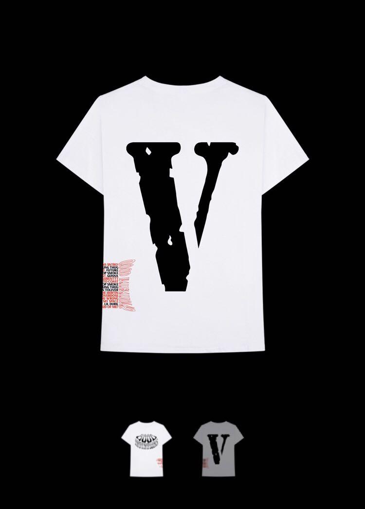 VLONE X NAV dead white tee, Men's Fashion, Tops  Sets, Tshirts  Polo  Shirts on Carousell
