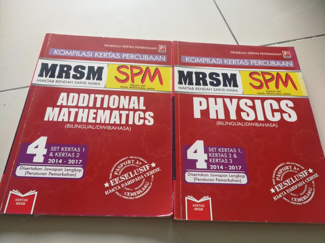 Mrsm Well Used Mrsm Spm Past Years Papers Books Stationery