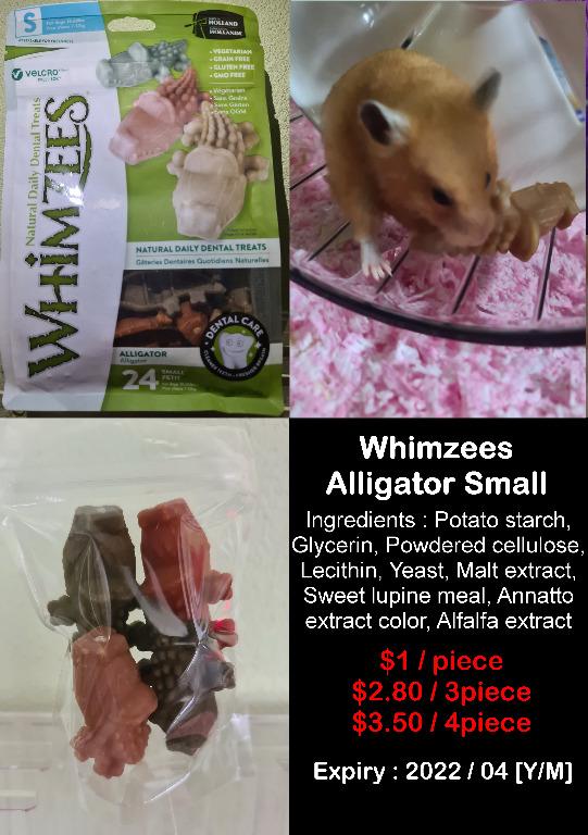 Hamster whimzees clearance