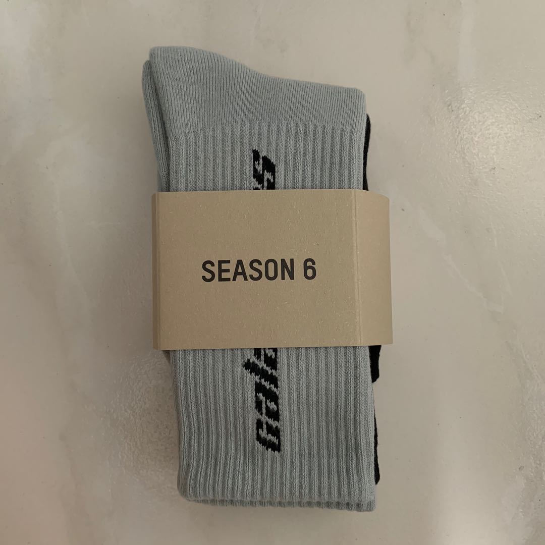 Yeezy Season 6 Calabasas Socks Pack, Men's Fashion, Watches ...