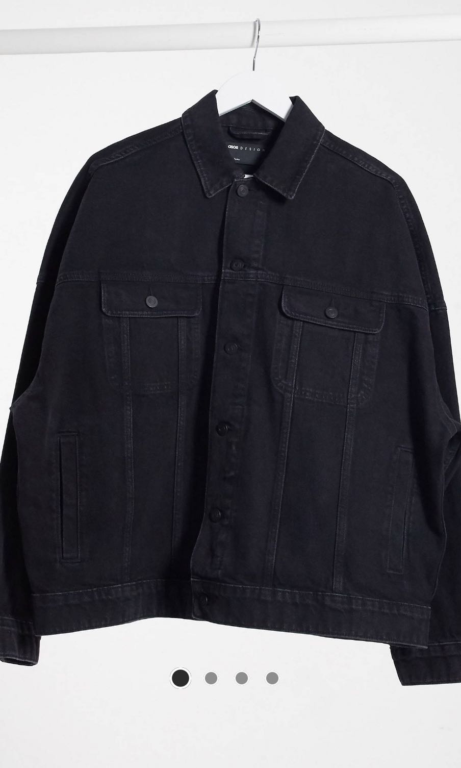 zara denim coat