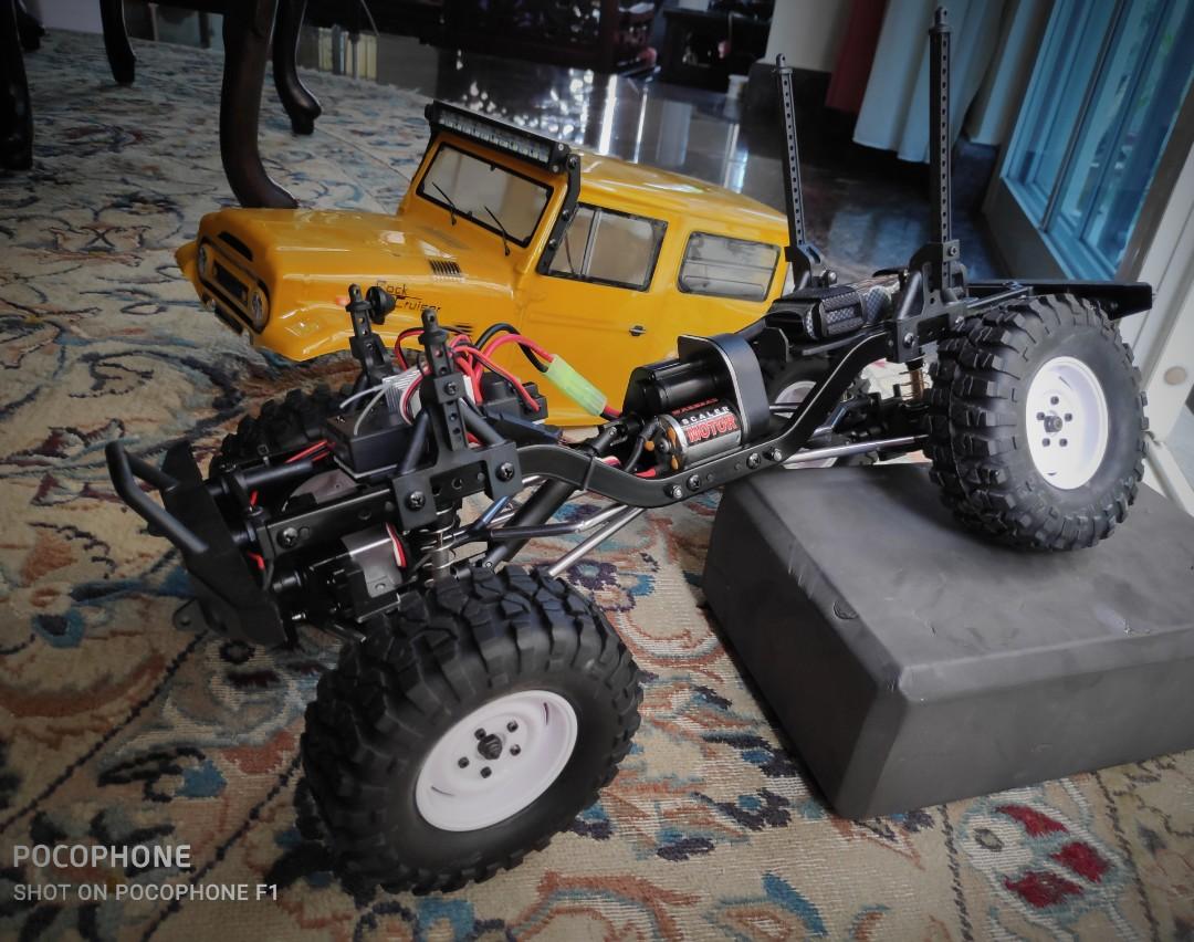 scale rc trail trucks