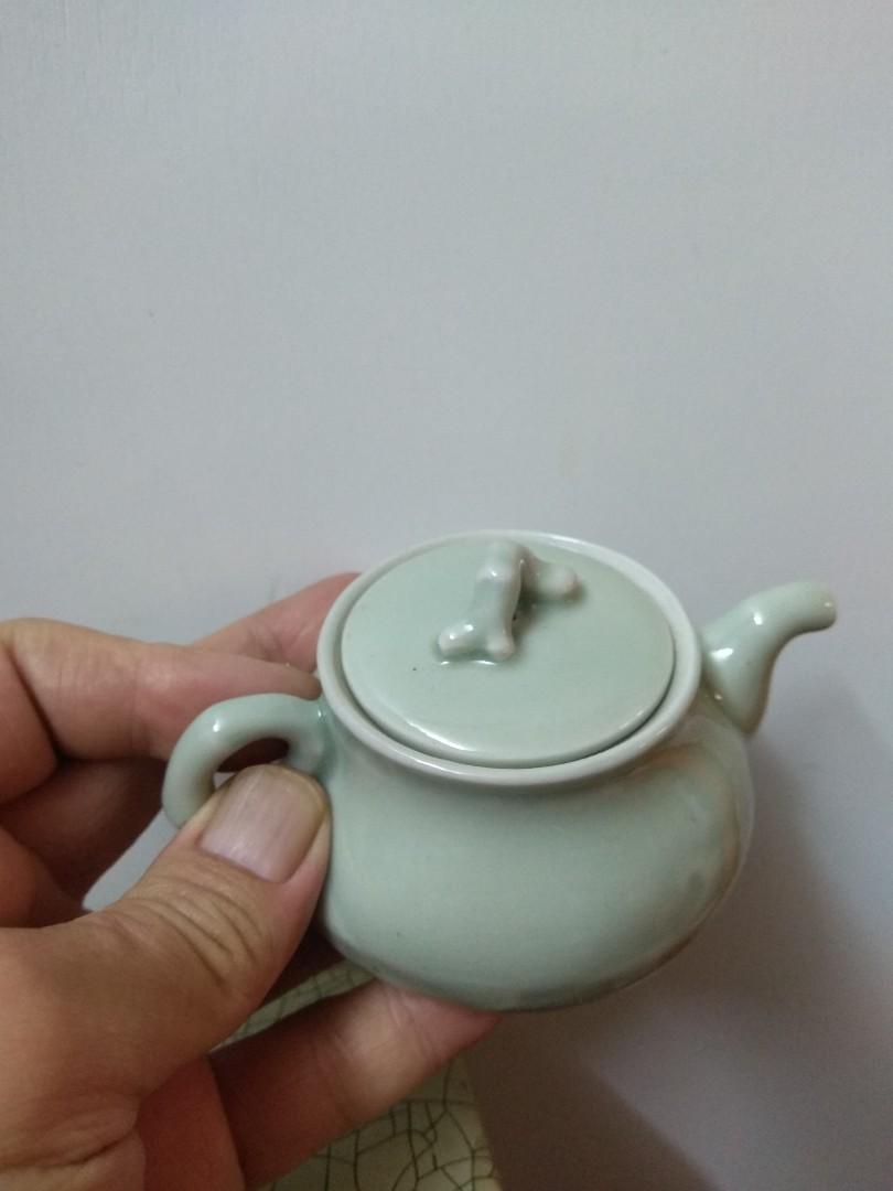 80年代中國宜興青瓷茶具套裝, 興趣及遊戲, 收藏品及紀念品, 古董收藏