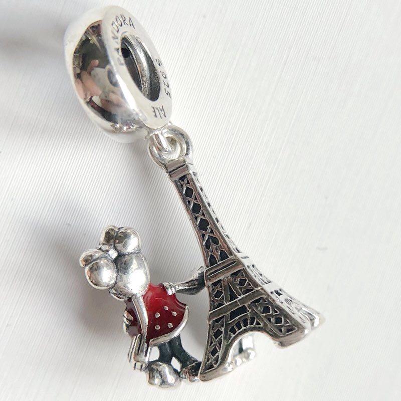 Minnie mouse eiffel discount tower charm by pandora