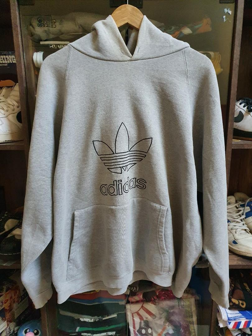 Adidas Hoodie big logo made in USA