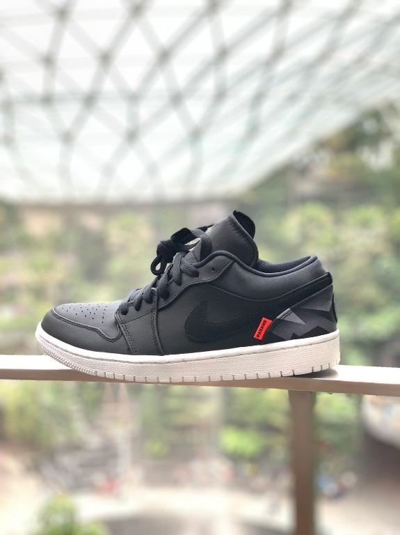 Air Jordan 1 Low Psg Black Men S Fashion Footwear Sneakers On