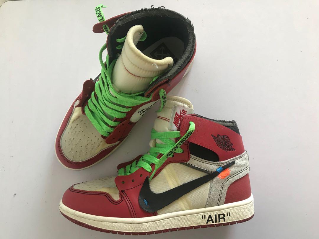 Air jordan 1 OW chicago Men s Fashion Footwear Sneakers on