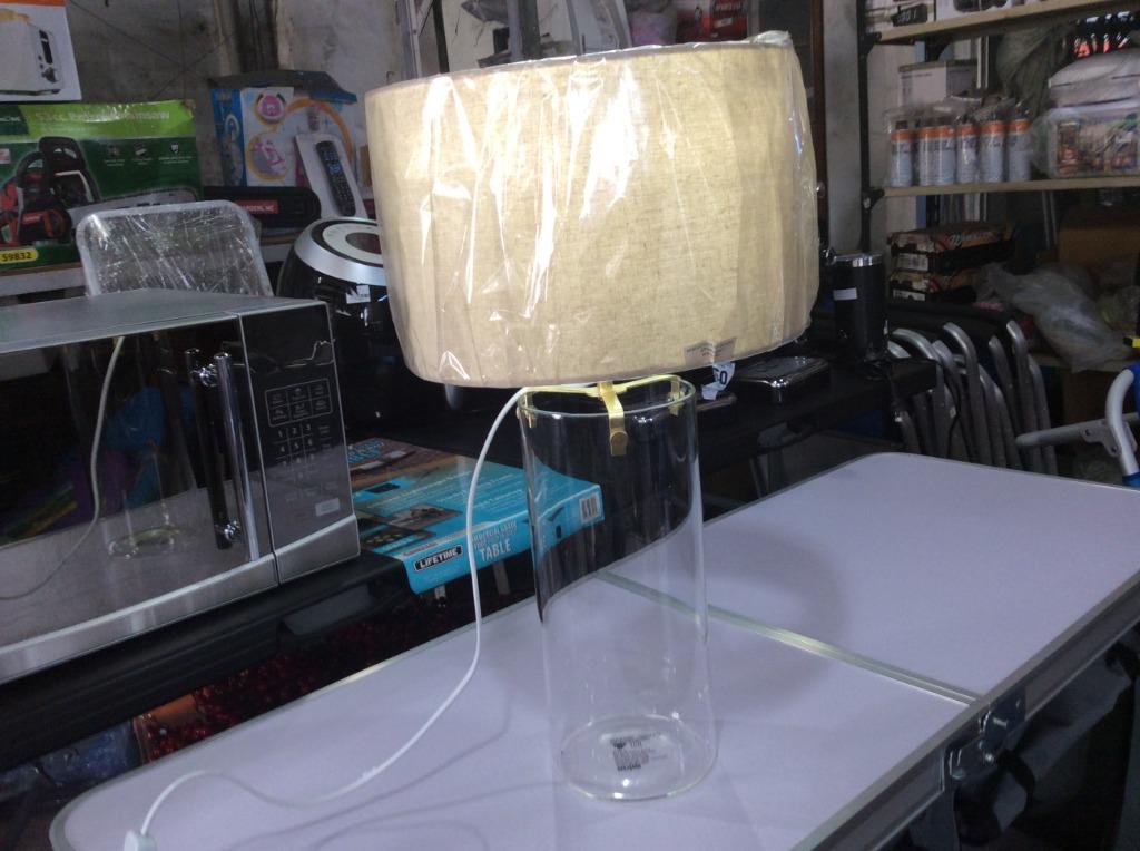 Anko glass discount base lamp