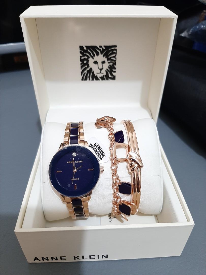 Anne Klein Watch and Bracelet set AK 3348 NRST