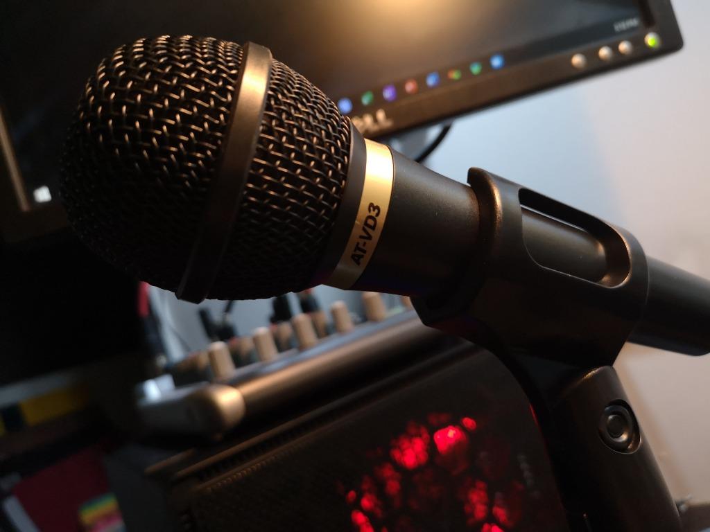 Audio-Technica AT-VD3 Dynamic Cardioid Microphone Lo-z, Audio, Microphones on Carousell Audio-Technica AT-VD3 Dynamic Cardioid Microphone Lo-z, Audio, Microphones on Carousell
