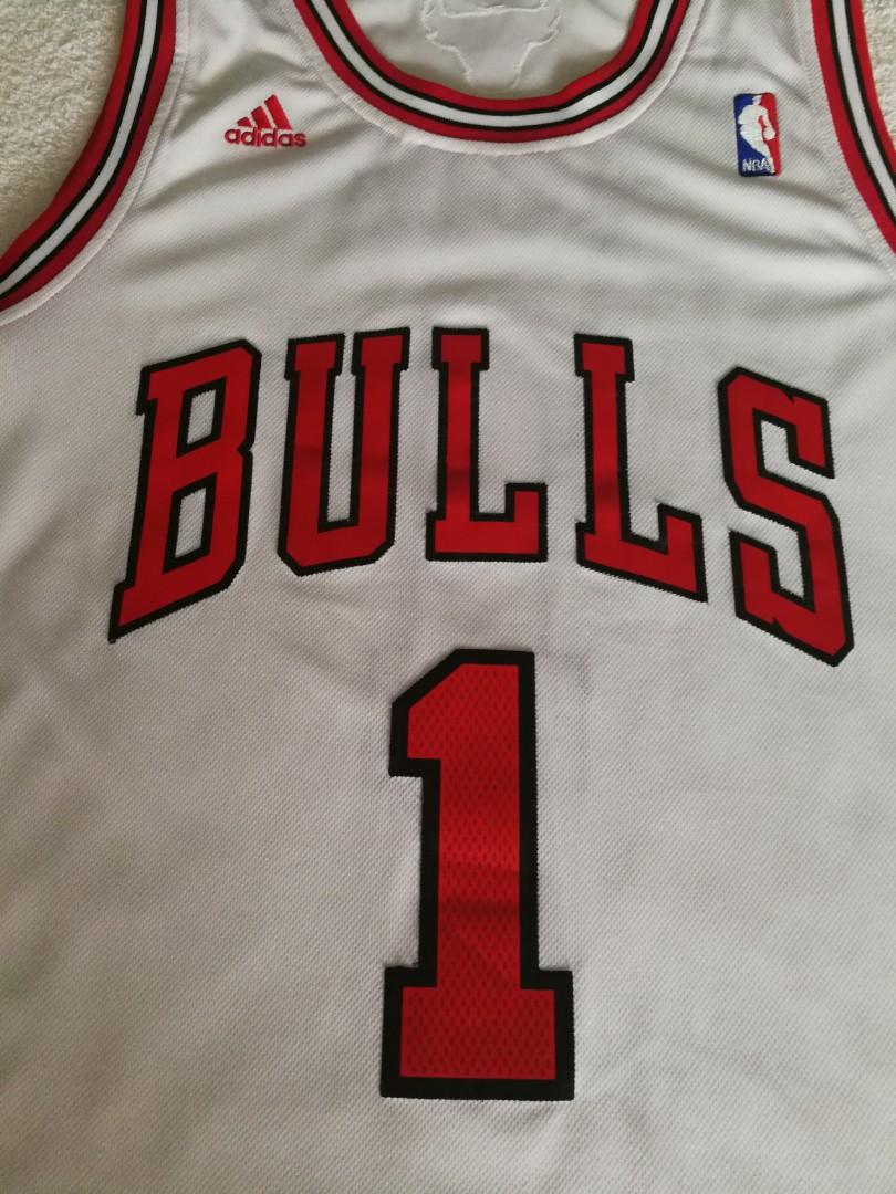 Buy adidas Derrick Rose Jersey White Swingman #1 Chicago Bulls Jersey  Online at desertcartEGYPT