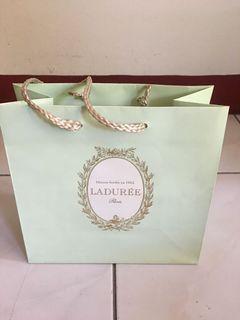 Authentic Laduree Paper Bag