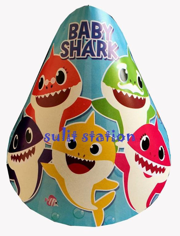 Baby Shark Sharks Themed Birthday Party Hat Hats Favors Needs Supply Giveaways Souvenirs Sulit Station Toys Games Toys On Carousell - shark bucket hat roblox shark hat shark hats