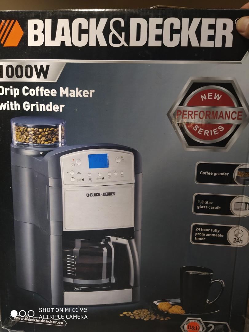 Black and decker coffee maker with grinder store