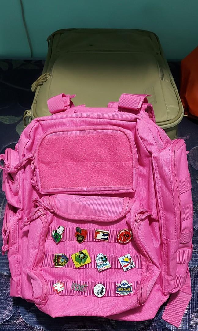 Pink tactical discount backpack