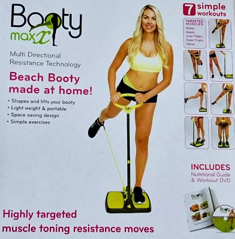 New Booty Max X With Multi Directional Resistance Technology free shipping 