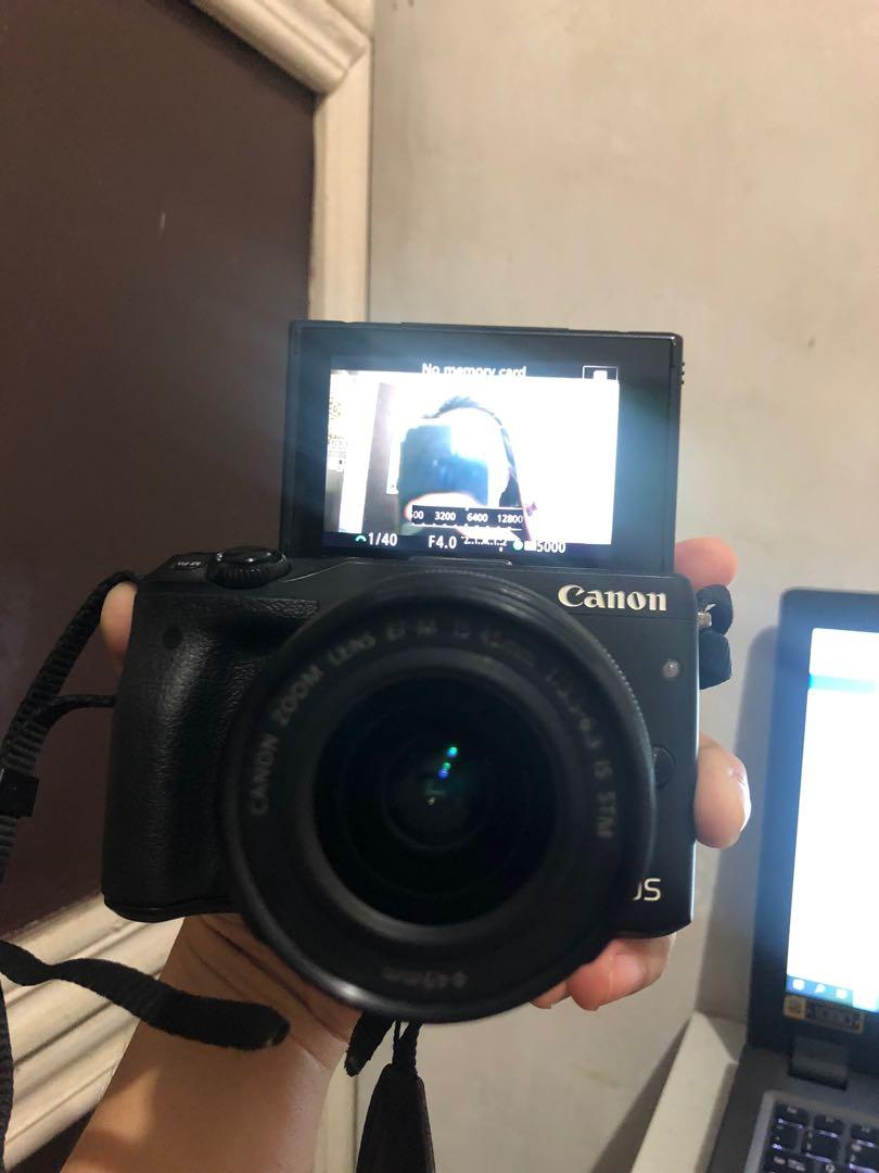 canon eos m3 mirrorless vlogging camera