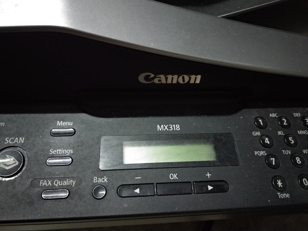 Canon Mx318 Feeder / Canon Pixma Mx318 Driver Series ...