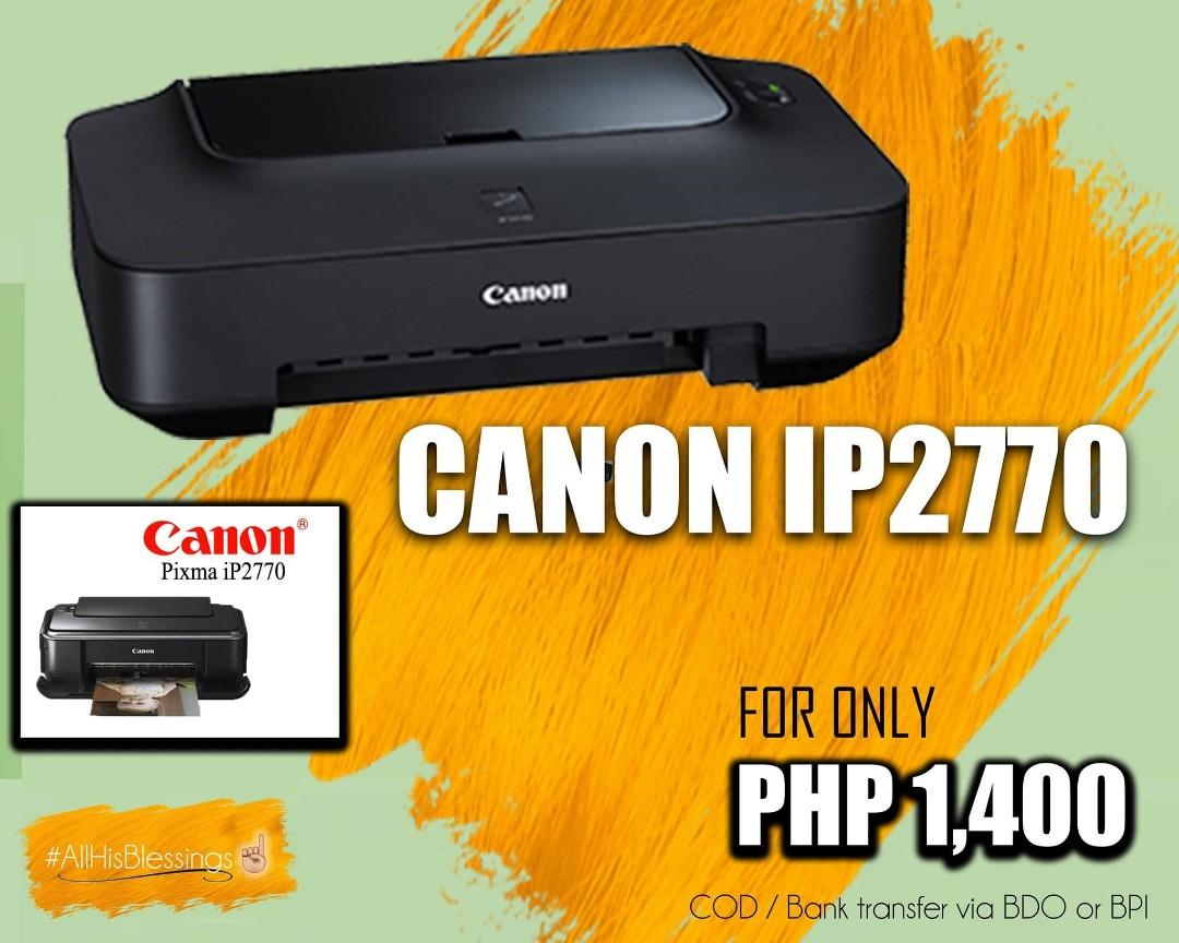 Canon Pixma Ip2770 Electronics Printers Scanners On Carousell