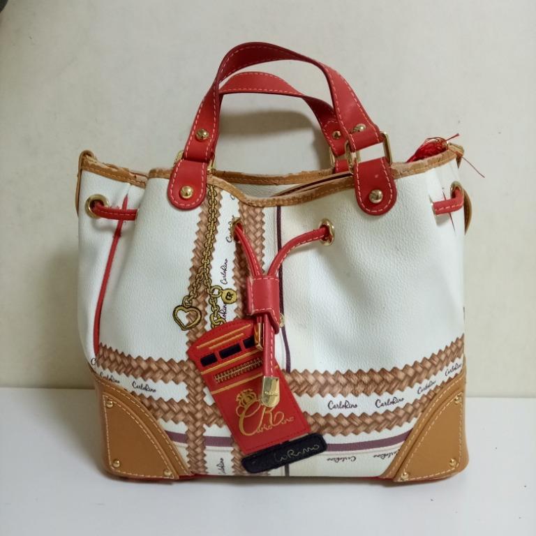 Carlo Rino Original Shoulder Tote Bag Crossbody Sling Bag Top Handle Bag Beg Helpme Women S Fashion Bags Wallets On Carousell