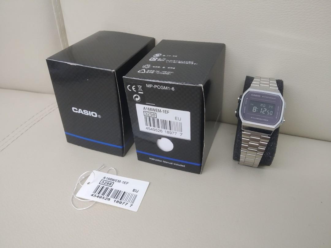 Casio vintage a168wem outlet