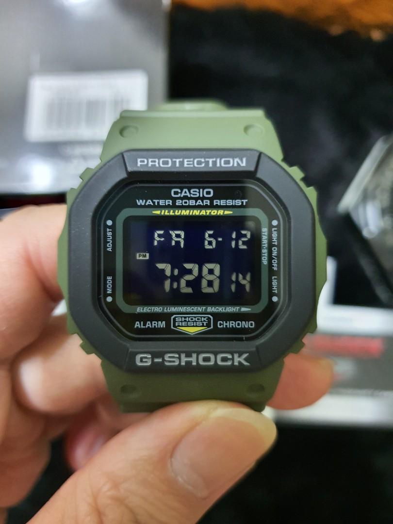 G shock dw shop 5600 military green