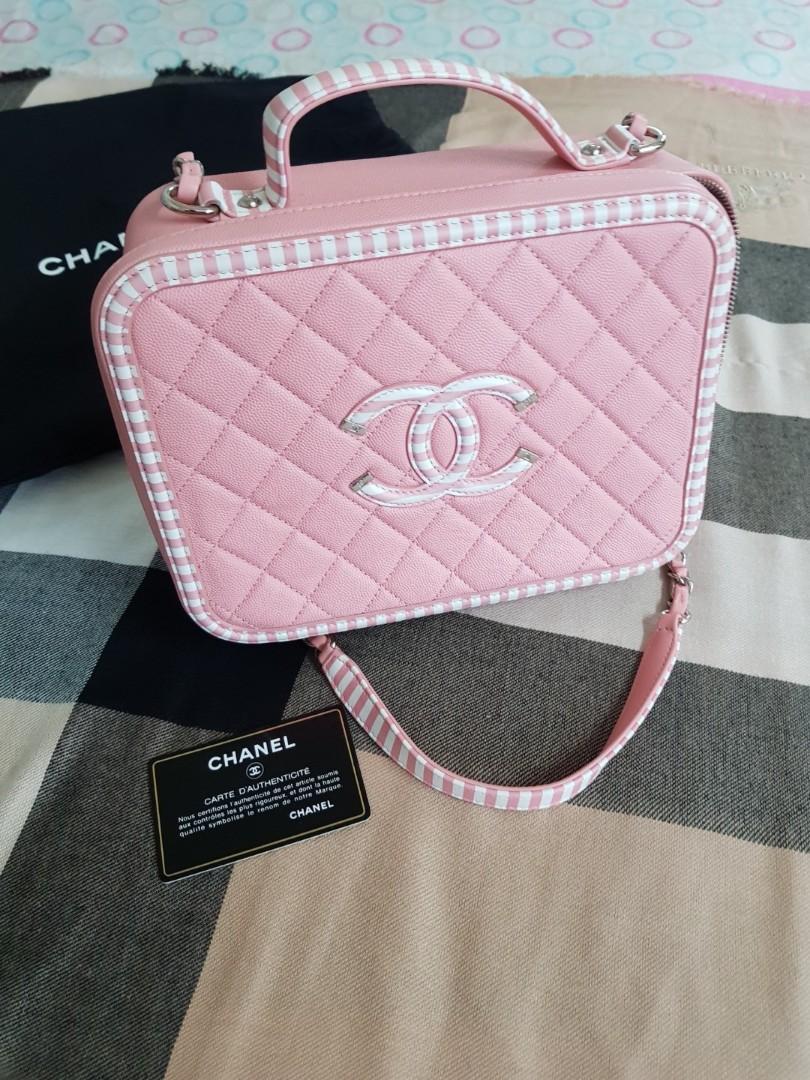 Chanel vanity case 24cm clearance