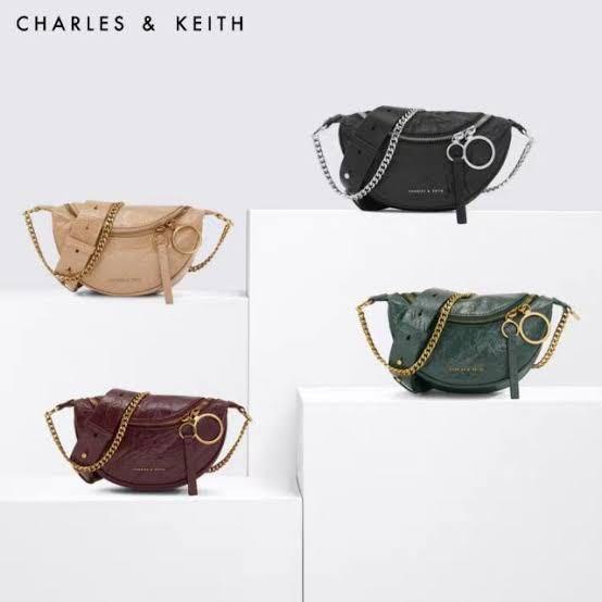 charles and keith circle bag
