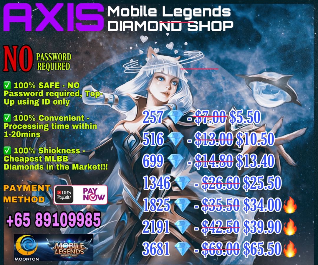 Mobile Legends Brazil Top Up, Cheap and Reliable