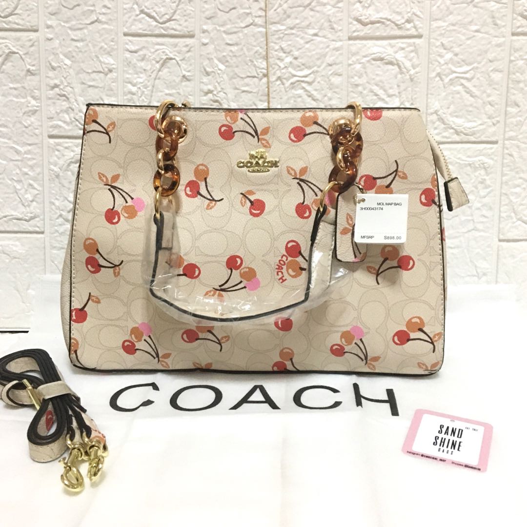 coach purse cherries