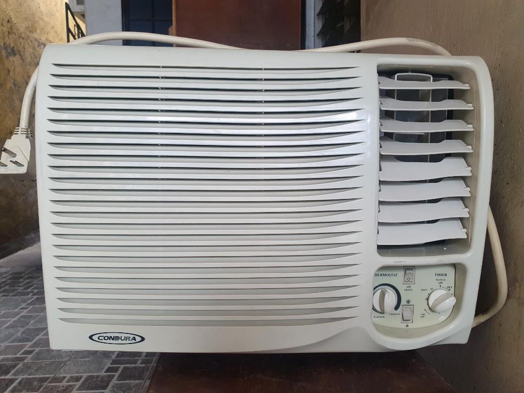 Condura 1HP Window Manual with Timer, TV & Home Appliances, Air