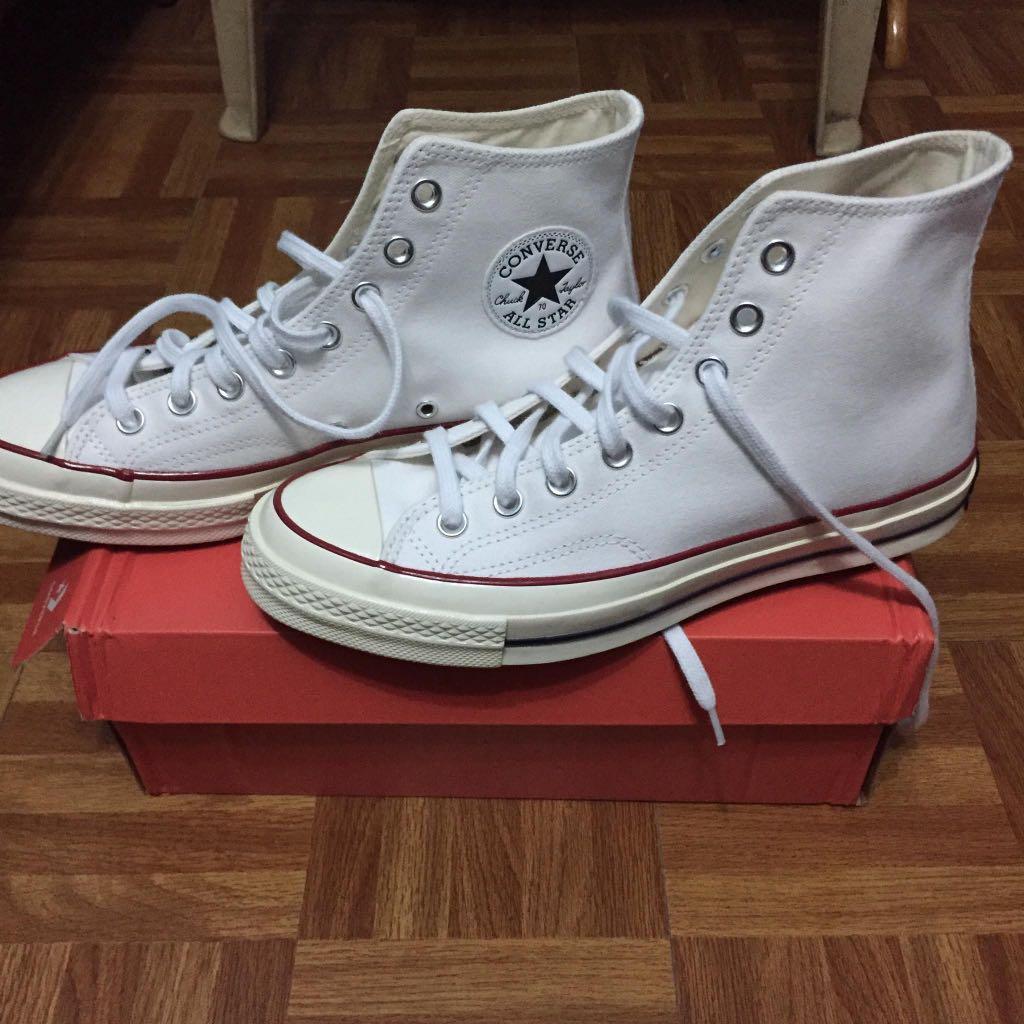 bison Kritisere Enig med Converse 70s White/Egret, Men's Fashion, Footwear, Sneakers on Carousell