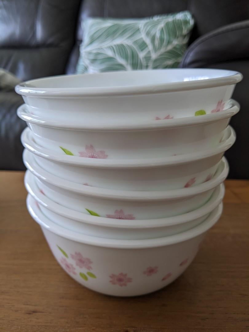 Corelle 22piece Sakura Set, Furniture & Home Living, Kitchenware