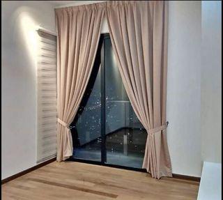 Curtain Sliding Home Decor Carousell Malaysia