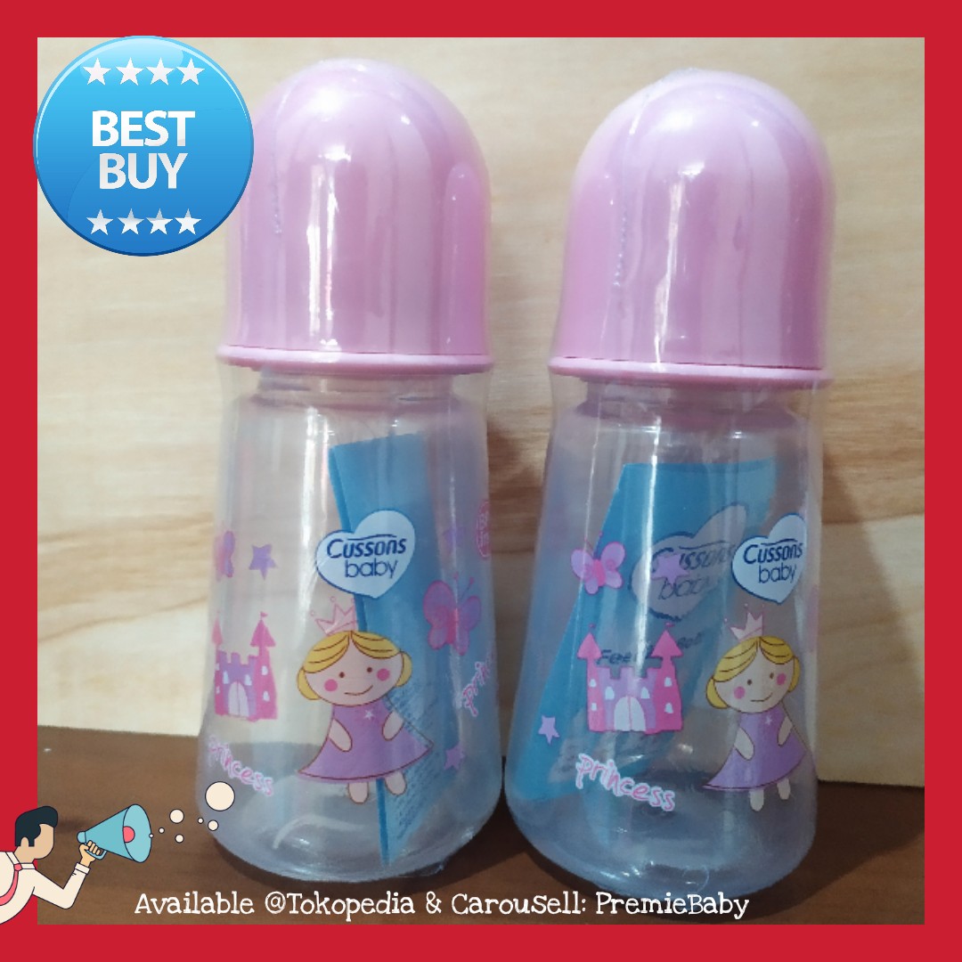 Cussons Baby Milk Bottle Botol Susu 125ml Bayi Anak Perawatan Makanan Anak Di Carousell
