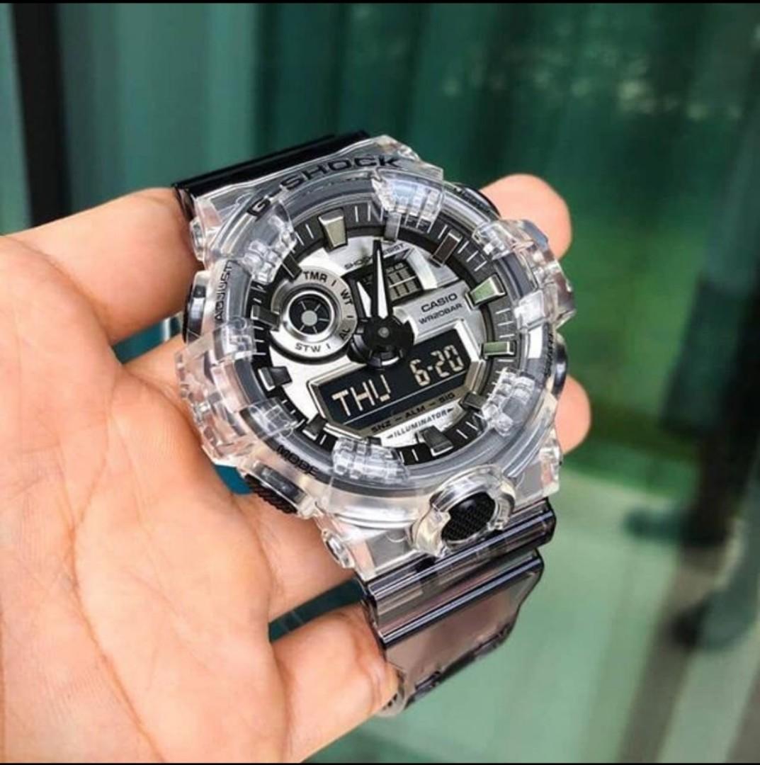 Deadstock Casio Gshock Ga 700sk 1a Dr 100 Ori Men S Fashion Watches On Carousell